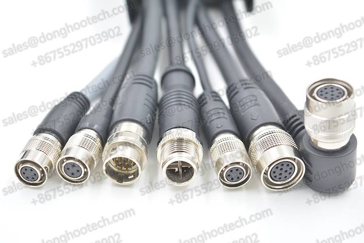  Professional Hirose HR10 Series Connector Cable for Analog Camera 